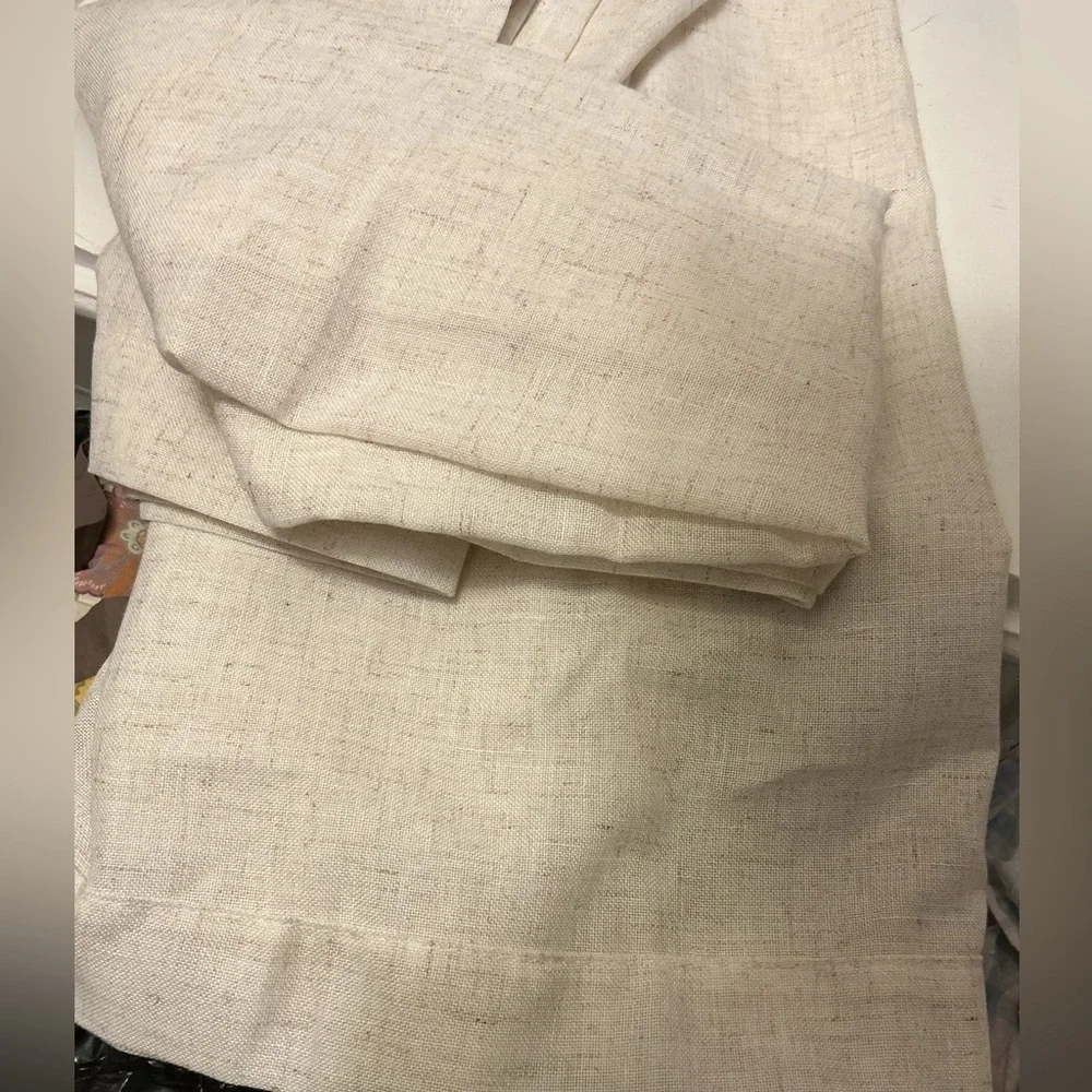 NWOT Pair of IKEA Linen Drapes
